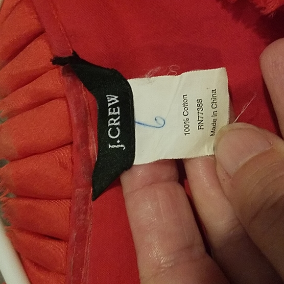 J. Crew Popover Blouse - Picture 2 of 8